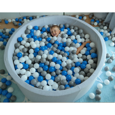Piscine à balles ronde ø125cm avec 600 balles Piscine à balles ronde ø125cm avec 600 balles